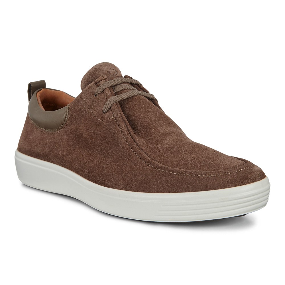 Mocasines Hombre - ECCO Soft 7 - Marrom - XKS035497